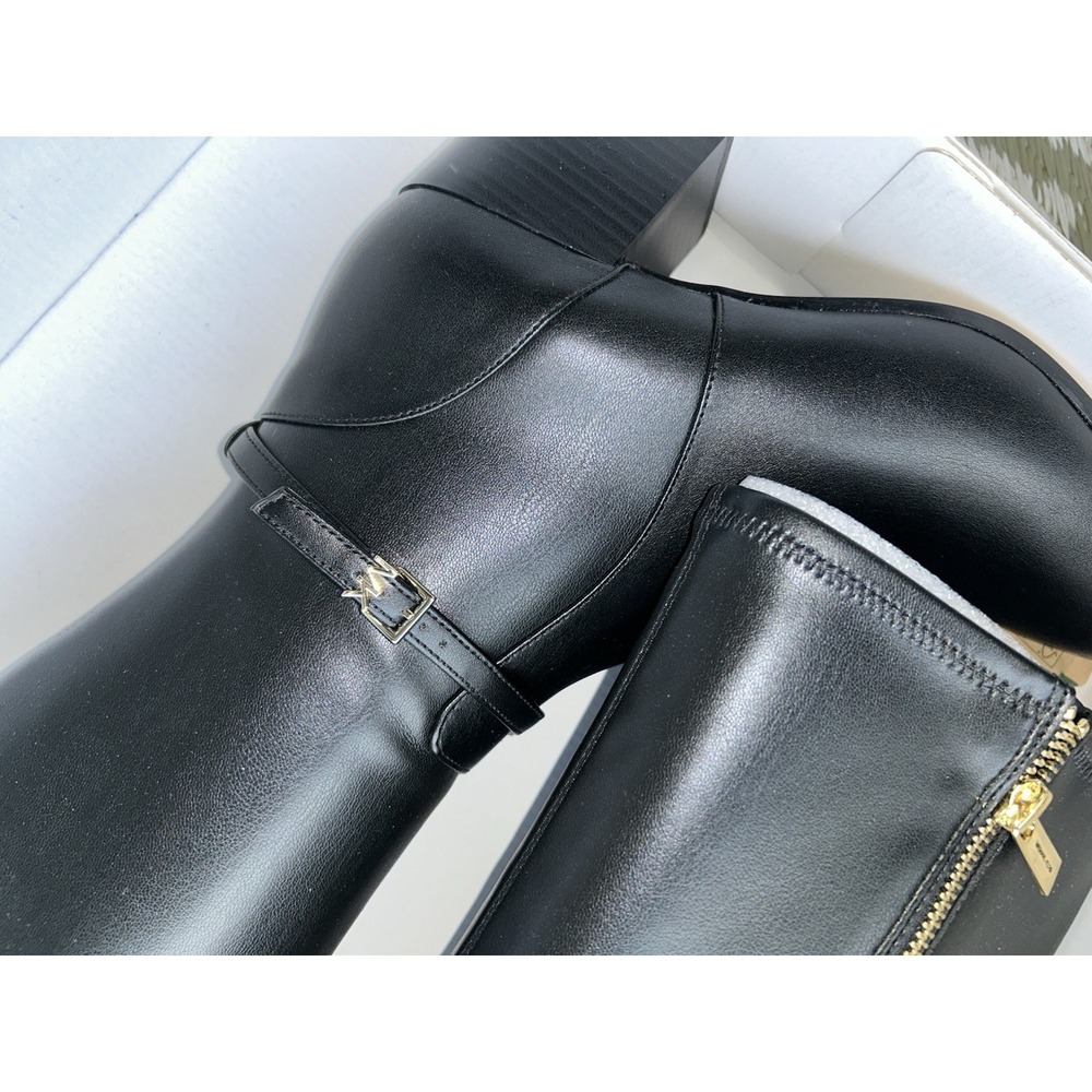 $345 NEW IN BOX MICHAEL KORS Ella Block Heel Boot 7M - Picture 10 of 16